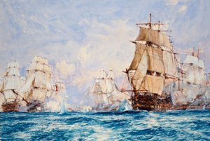 The Blockade of Toulon, the Action off Bandol in 1810, 1918